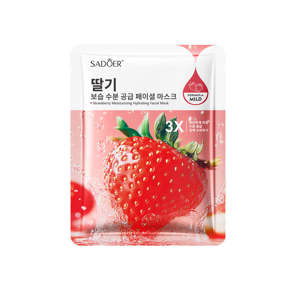 (Strawberry) Moisturizing Mask SADOER Moisturizing and Rejuvenating Mask