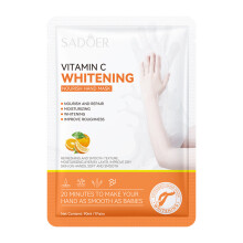(90ml/1Pairs) Hand Mask SADOER Whitening Moisturizing Softening Long Glove Care