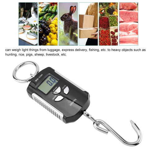 Portable Electronic Scale 200KG with Unit Conversion and LED Display 2