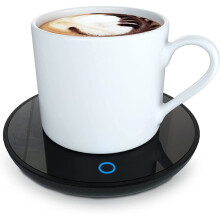 Electric Coffee Warmer, Gravity-Induction Mug Warmer for Desk, Complete with Multiple Uses and Auto Shut Off Safety Feature