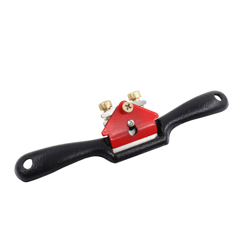 9 Inch Adjustable Spokeshave Woodworking Hand Tool for Irregular Shaping Black 2