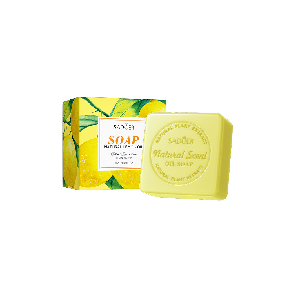 (Lemon 100g) Soap 100g facial cleansing handmade soap