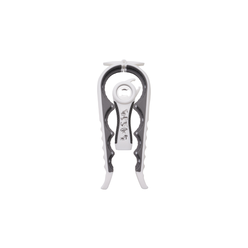 Easy Open Multipurpose Kitchen Tool, Durable Construction Jar Opener, Non-Slip Design for Bottle Opener, Ergonomic Solution for Weak Hands and Seniors