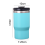 Μονωμένο ψυγείο κουτιών για ποτά 12oz, διπλό τοίχωμα μόνωσης κενού που διατηρεί τα 2