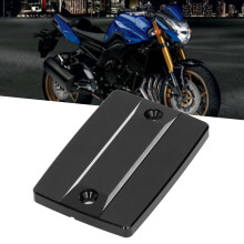 Aluminium-Frontbremsflaschenverschluss für Yamaha MT-07/09 FZ1/XJ6 ~70x48mm Schwarz