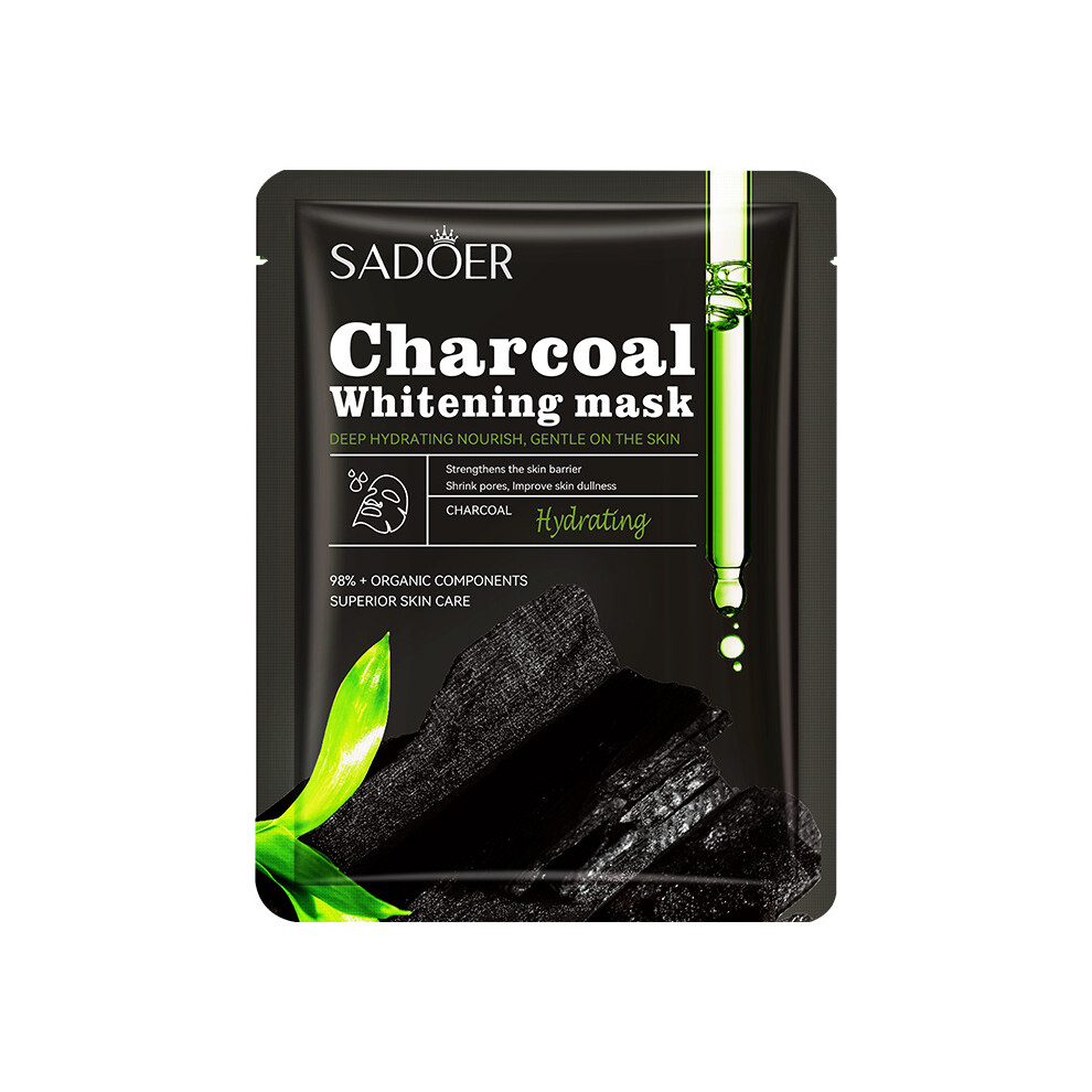Black (25G) Mask Sadoer Whitening, Moisturizing And Moisturizing Mask Sticker