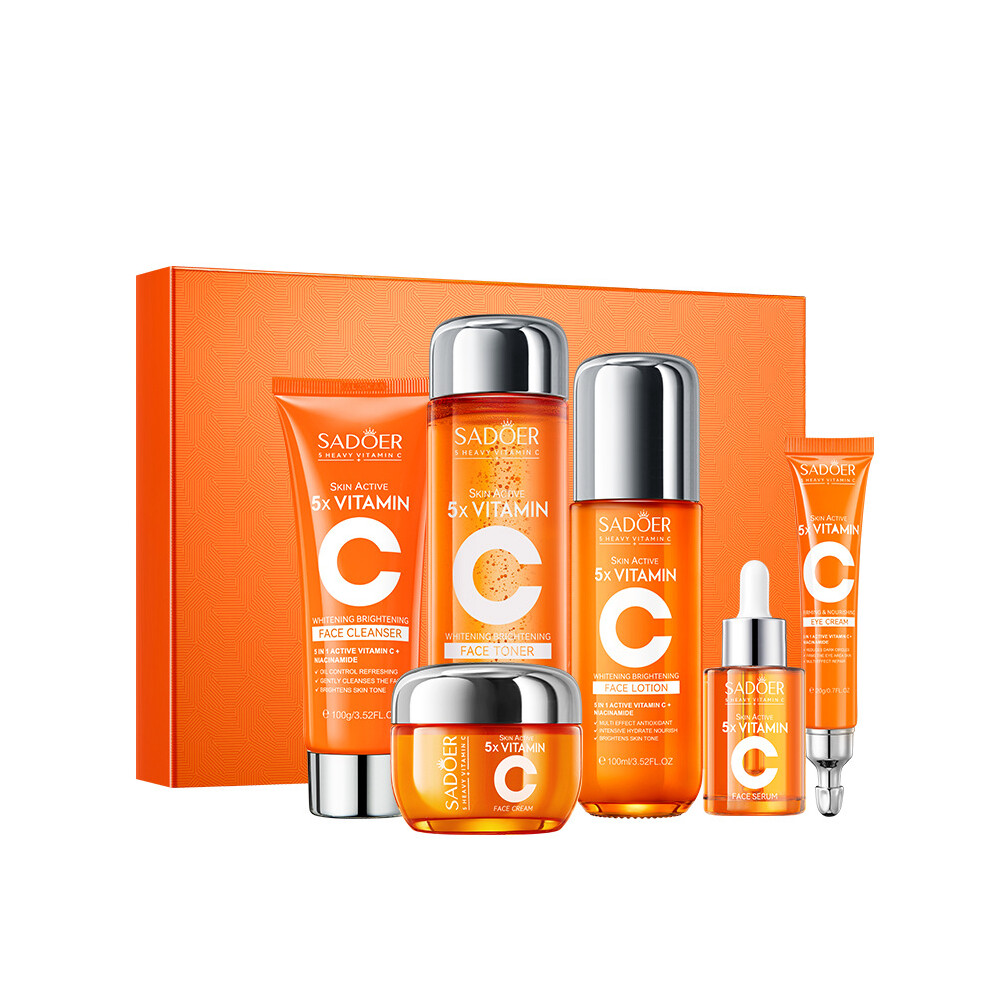 (Suit) Skin care product set SADOER whitening skin care six-piece set