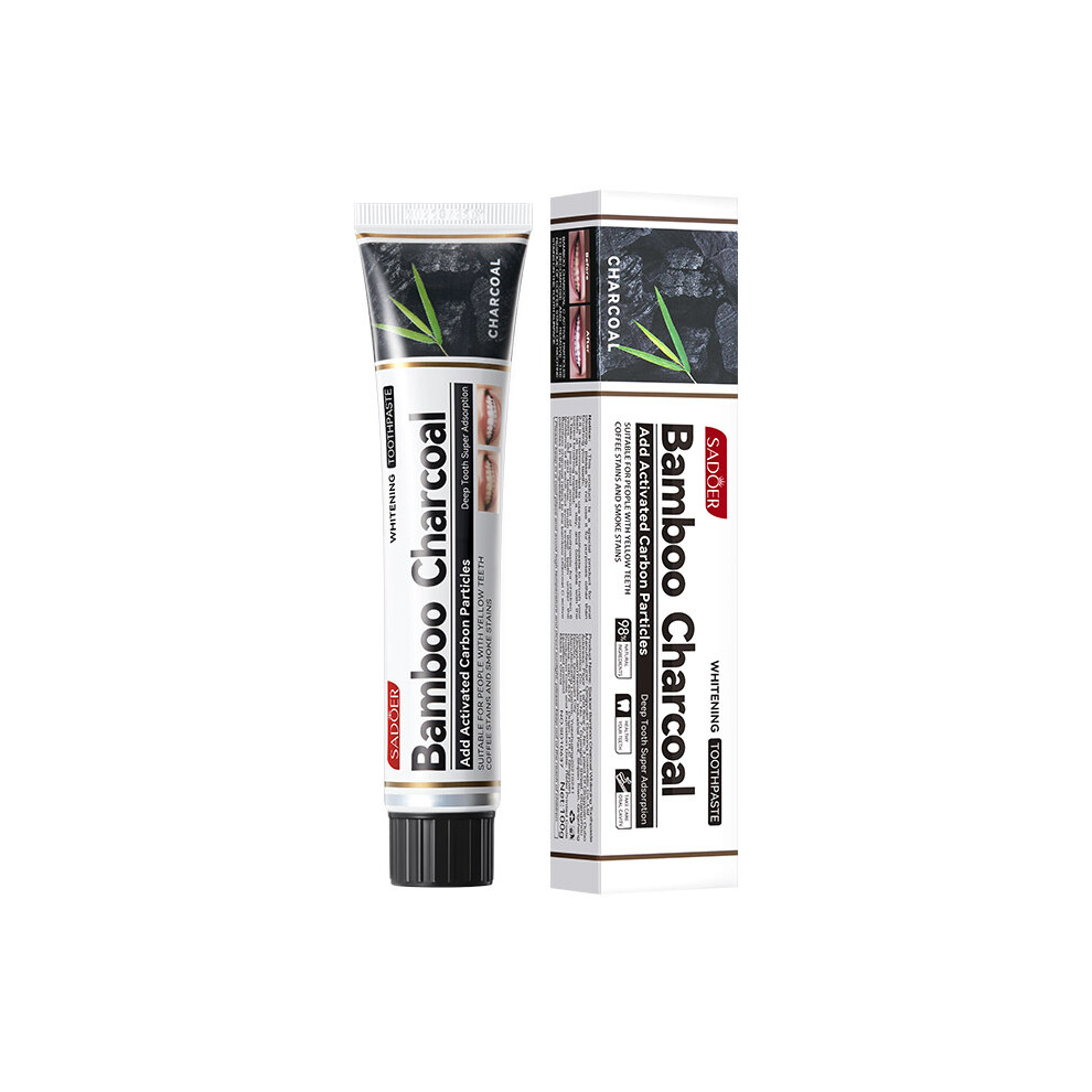 (Bamboo charcoal) Toothpaste 100gSADOER Mint Bamboo Charcoal Clean Teeth Fresh Oral Care