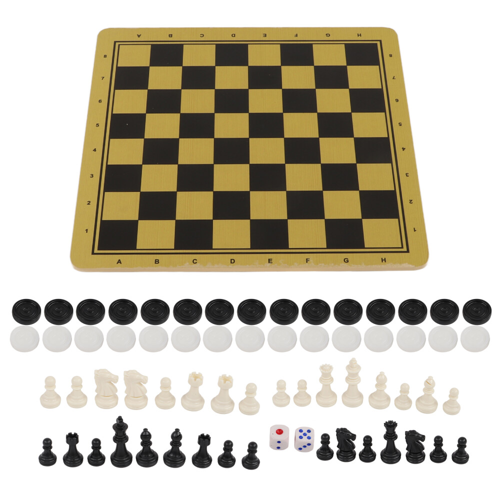 3 in 1 Wooden Chess Checkers Travel Game Board-image-OPC-PMXD5FH-NEW