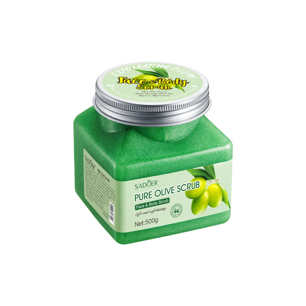 (500g olives) Body Scrub 500g Purifying Deep Cleansing Skin Care Products