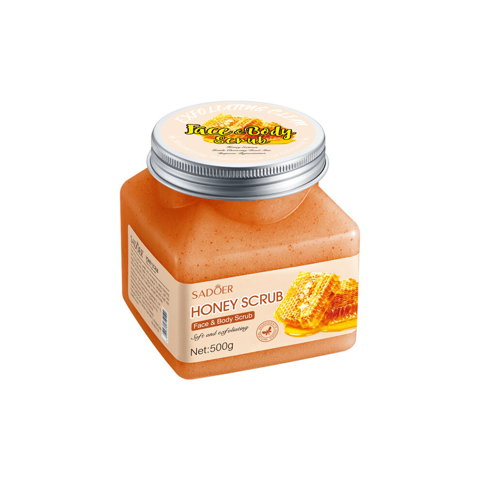 (Honey 500g) Body Scrub 500g Purifying Deep Cleansing Skin Care Products