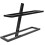 Wall Mounted Red Wine Bottle Rack Storage Shelf Iron Black 2 Bottle 10