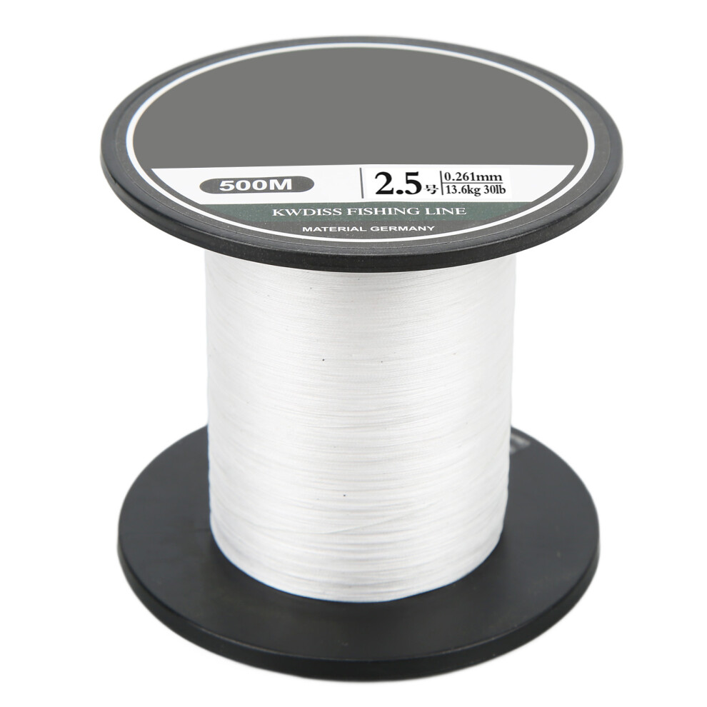 (2.5) Braided PE Fishing Line 8 Strands 500m Ultra Strong White 3.5-image-OPC-PMXD5S6-NEW