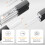 (1) Makeup 7ml eyelash lengthening liquid long thick curling mascara 4