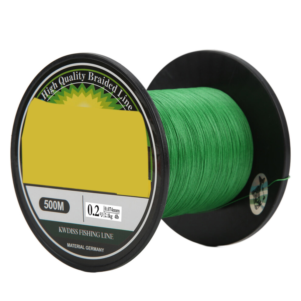 (0.2) 22lb PE Fishing Line 500m 8 Strand Braided Green 1.2-image-OPC-PMXD6HP-NEW