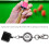 Pool Cue Chalk Holder with Belt Clip Retractable Design Billiards Accessory 5