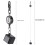 Pool Cue Chalk Holder with Belt Clip Retractable Design Billiards Accessory 2