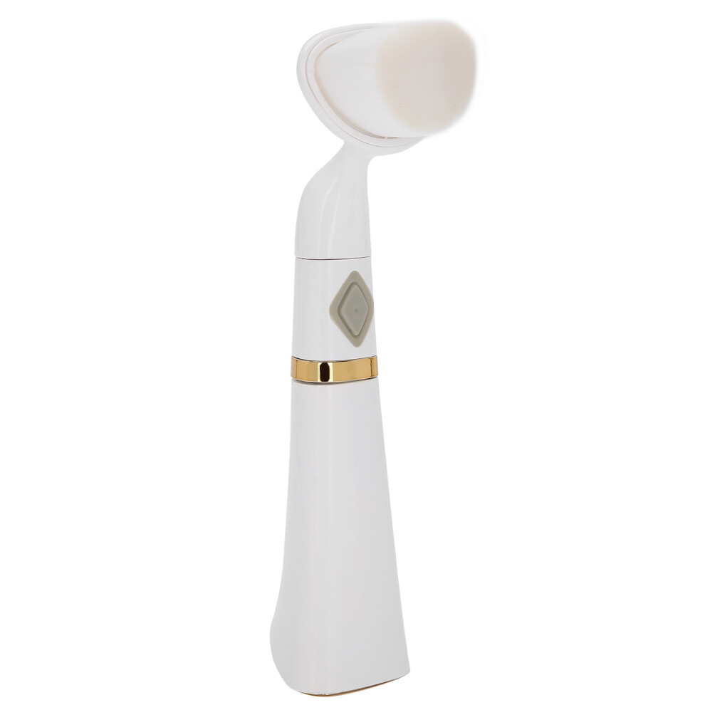 White Electric Facial Cleansing Brush Device Â Pore Cleaner,