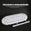 Compact Ironing Table for Sleeves & Collars Foldable 60x25cm Flora Bloom 5