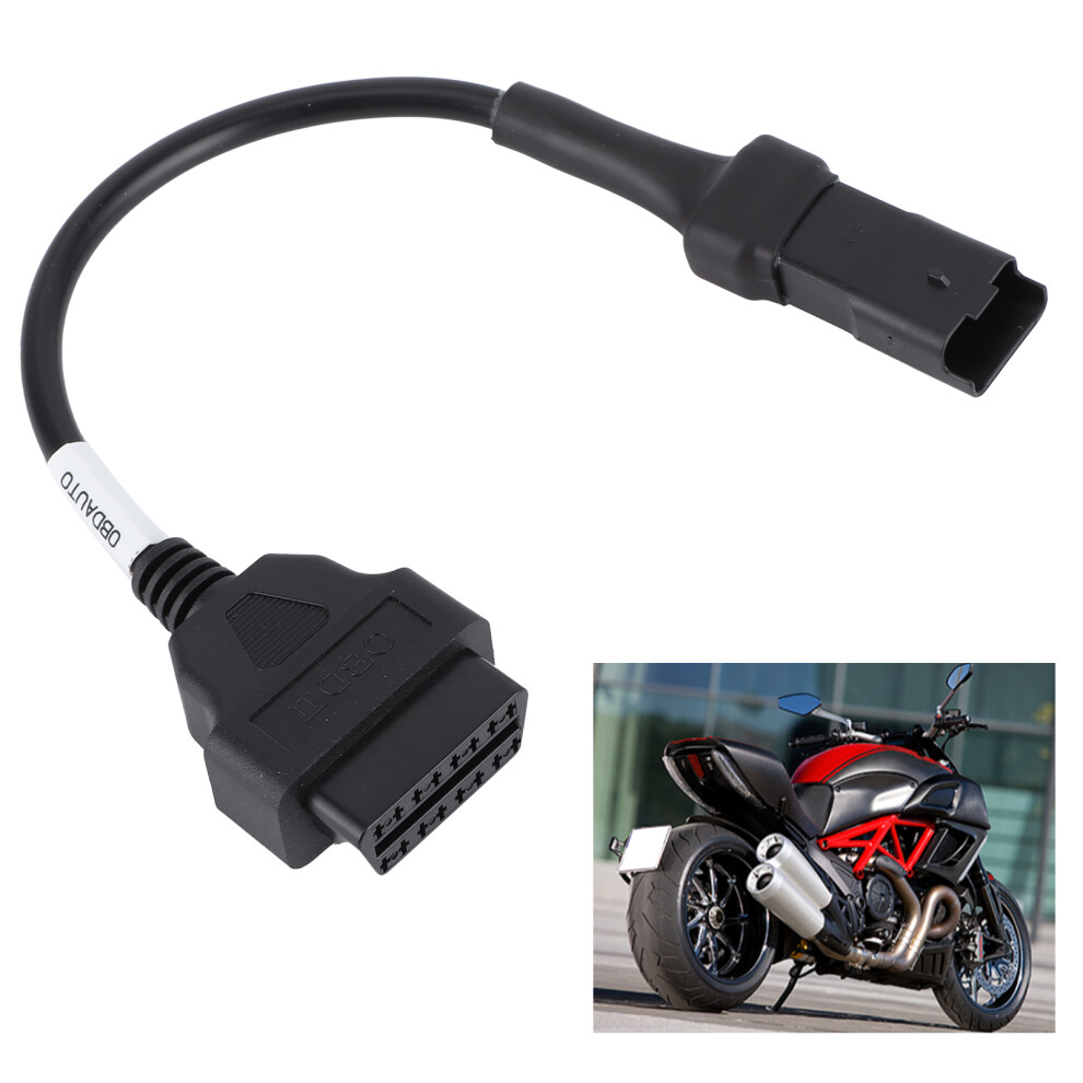 4-Pin To Obd2 Diagnostic Adapter For Ducati Motorcycles (2010Â2014) 7671360234812