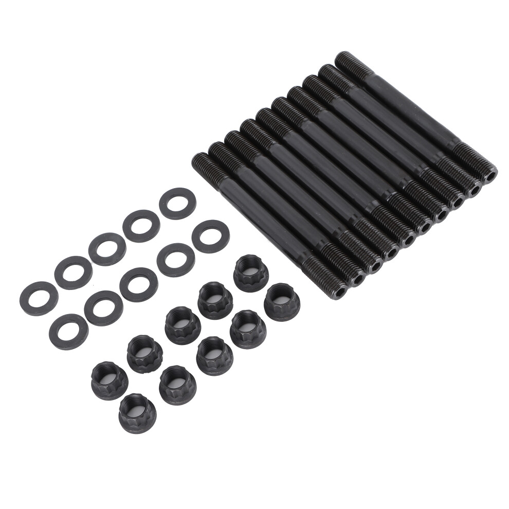 Head Stud Kit Bolt Washer For Mitsubishi Eclipse Evo8 Evo9 94ÂUp, Black 3591360235531