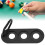 Cue Joint Protector Clip with 3 Hole Holder for Pool Table Cue Storage 1