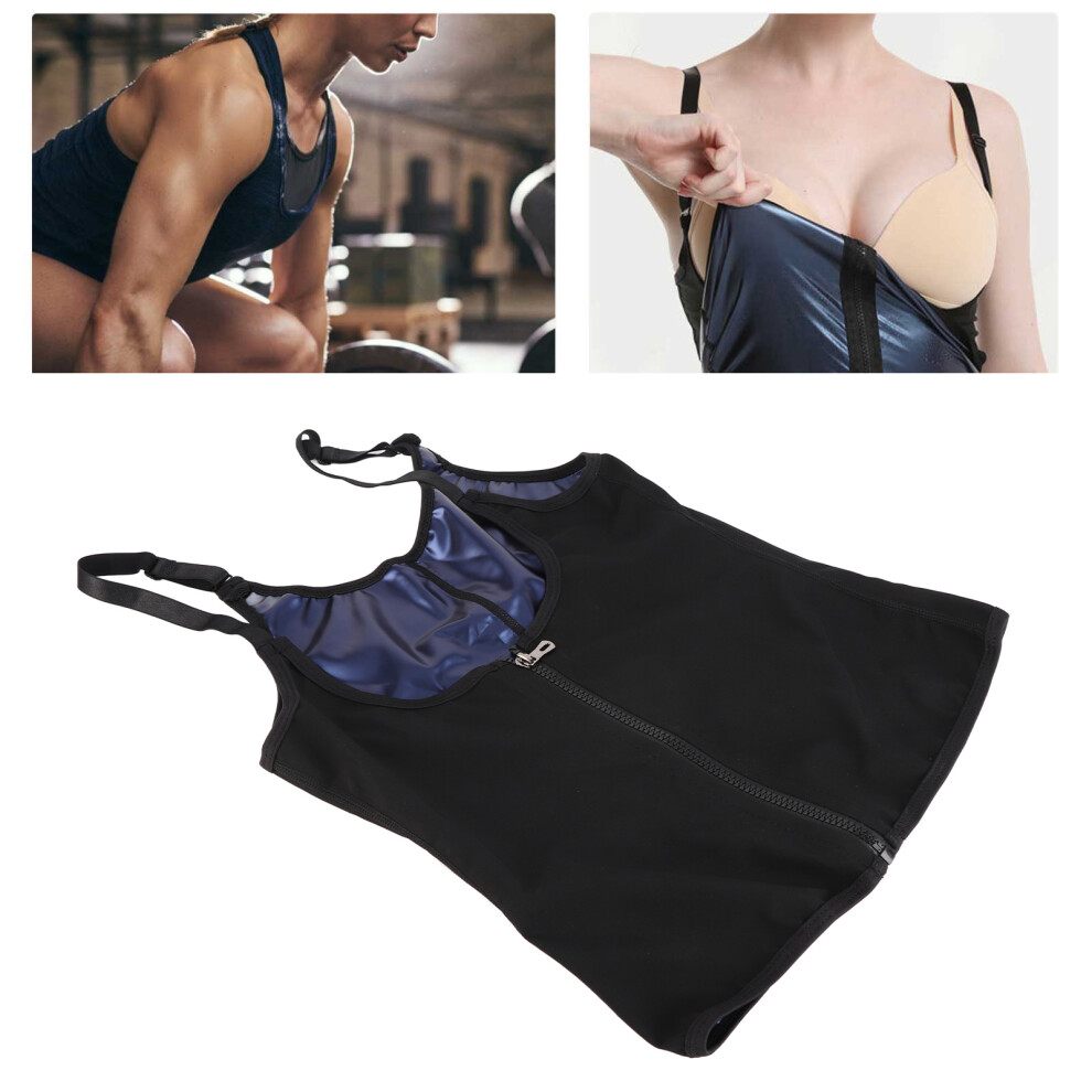 Women Fitness Shapewear Sweat Vest Elastic Breathable S/M