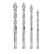 4Pcs High Precisions Eccentric Drill Bits for Glass Ceramic and