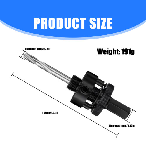 Hole Sawing Drill Bit for Metal Iron Aluminum Stainless Plastic 2