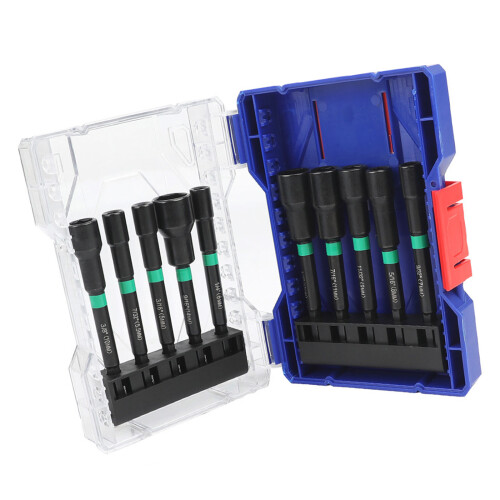 Functional Size Option Hex Shanks Magnetic Socket-Blue box set