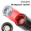 Functional Size Option Hex Shanks Magnetic Socket-Blue box set 2