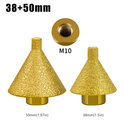 Durable Diamonds Beveling Chamfer Bit Tile Cutter-2 piece M10