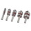 5pcs Chamfering Tool Set with 5% Cobalt Content and Round Shank 7
