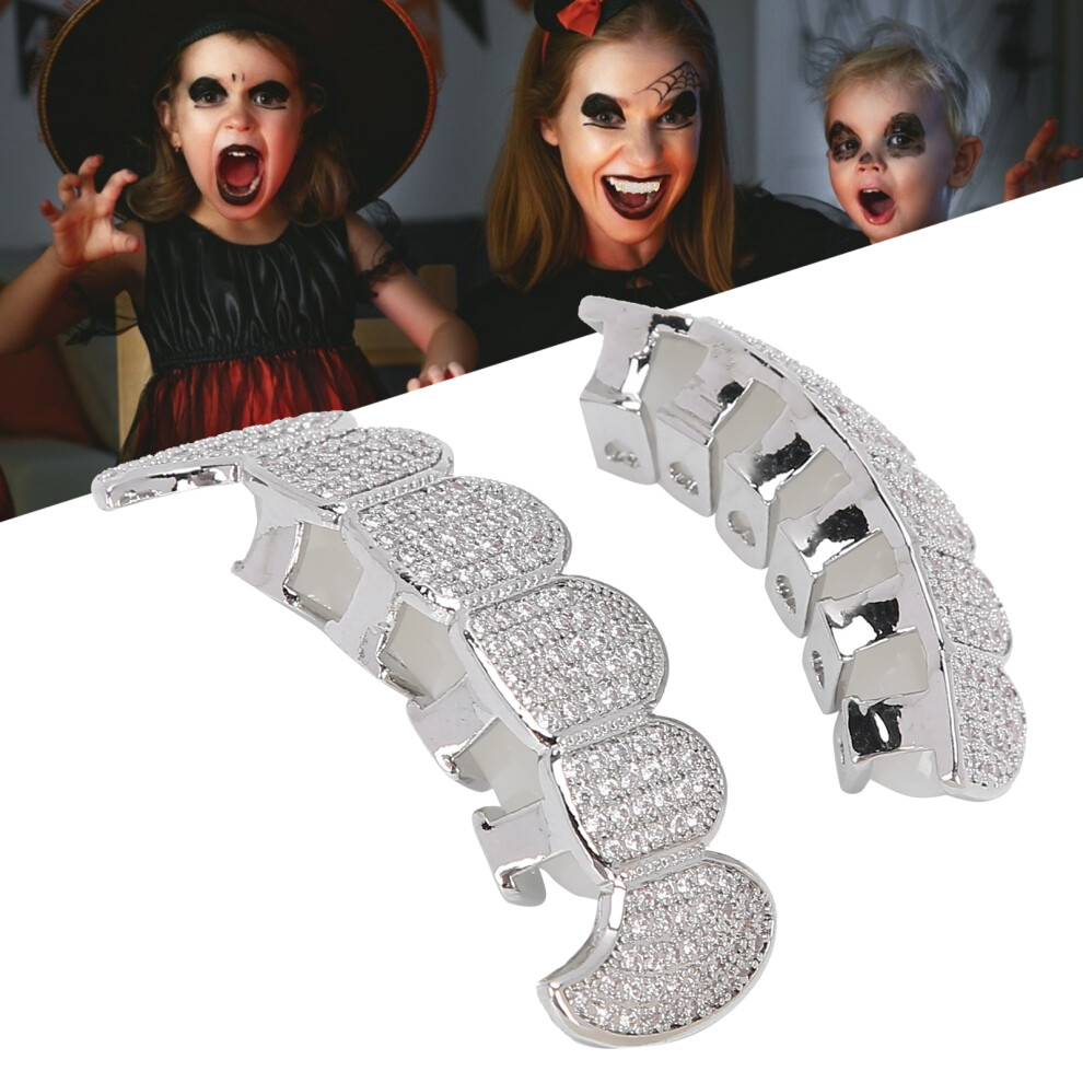 Bling Teeth Hip Hop Set for Halloween Party and Performance Use