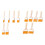 Set Of 6 Functional Nylon Brushes For Creative-Small 1 to 6 2