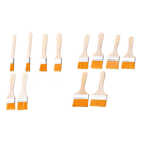 Set Of 6 Functional Nylon Brushes For Creative-Small 1 to 6 1