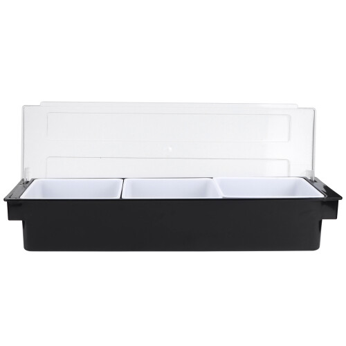 Condiment Caddy, Οργανωτής Πολλαπλών Διαμερισμάτων για Ψυγμένο Δίσκο Σερβιρίσματος,