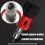 Short Handle Ratchet Driver Fit 6.35mm Bit For Accurate Work In 4