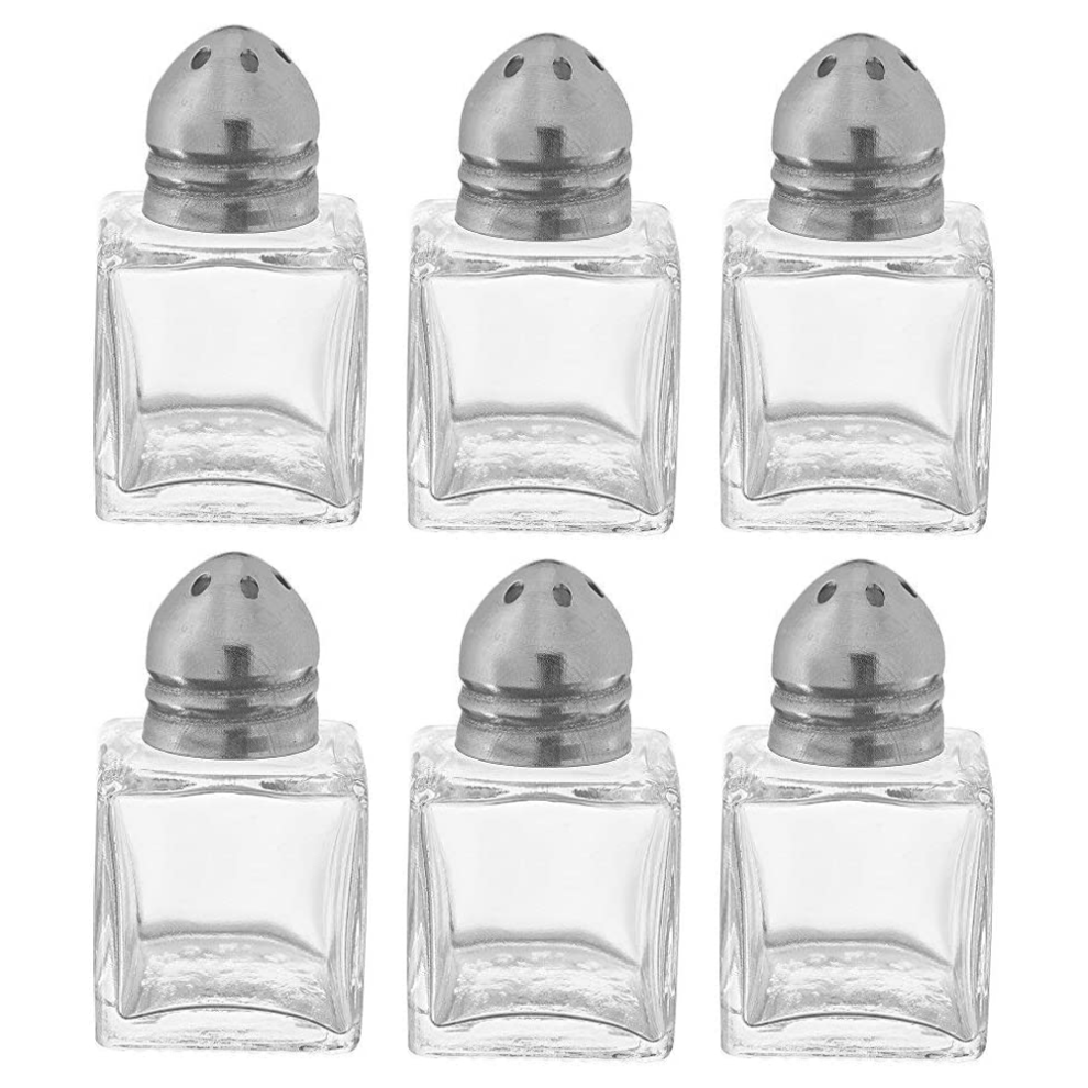 Mini Salt and Pepper Shakers with Premium Quality Glass, Ideal for Commercial Quality Settings-image-OPC-PMXDCMX-NEW