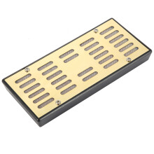 Tragbarer Goldmetall-Luftbefeuchter für Zigarrenlagerung, 15,4 cm