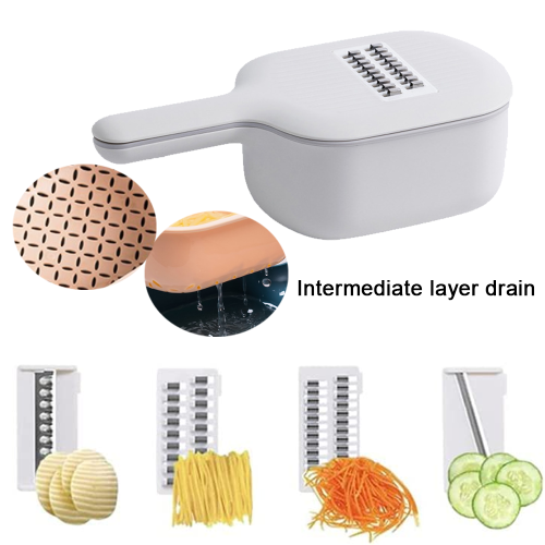 Συσκευή κουζίνας Food Dicer, λεπίδες από ανοξείδωτο ατσάλι για αντιολισθητική κοπή 2