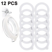 Joints en silicone pour bocaux, joints hermétiques pour bocaux en verre, joints de rechange pour bocaux à ouverture standard, matériau durable,