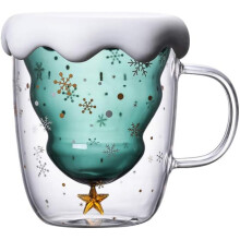 Betoverende mokken met kerstthema, voorzien van een stofwerende deksel die de inhoud vers houdt en drankjes warm of koud houdt. Perfect om een