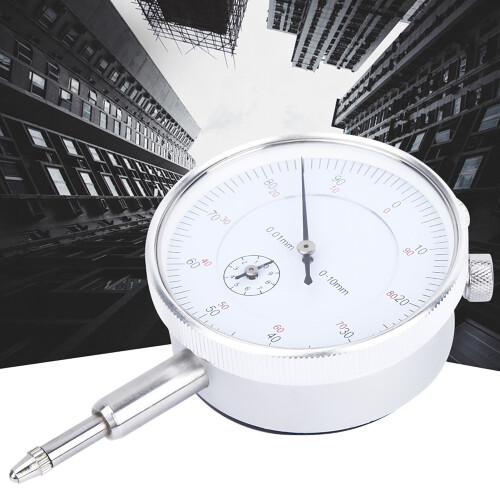 0-10mm Mechanical Dial Test Indicator, 0.01mm Precision Gauge Tool 2