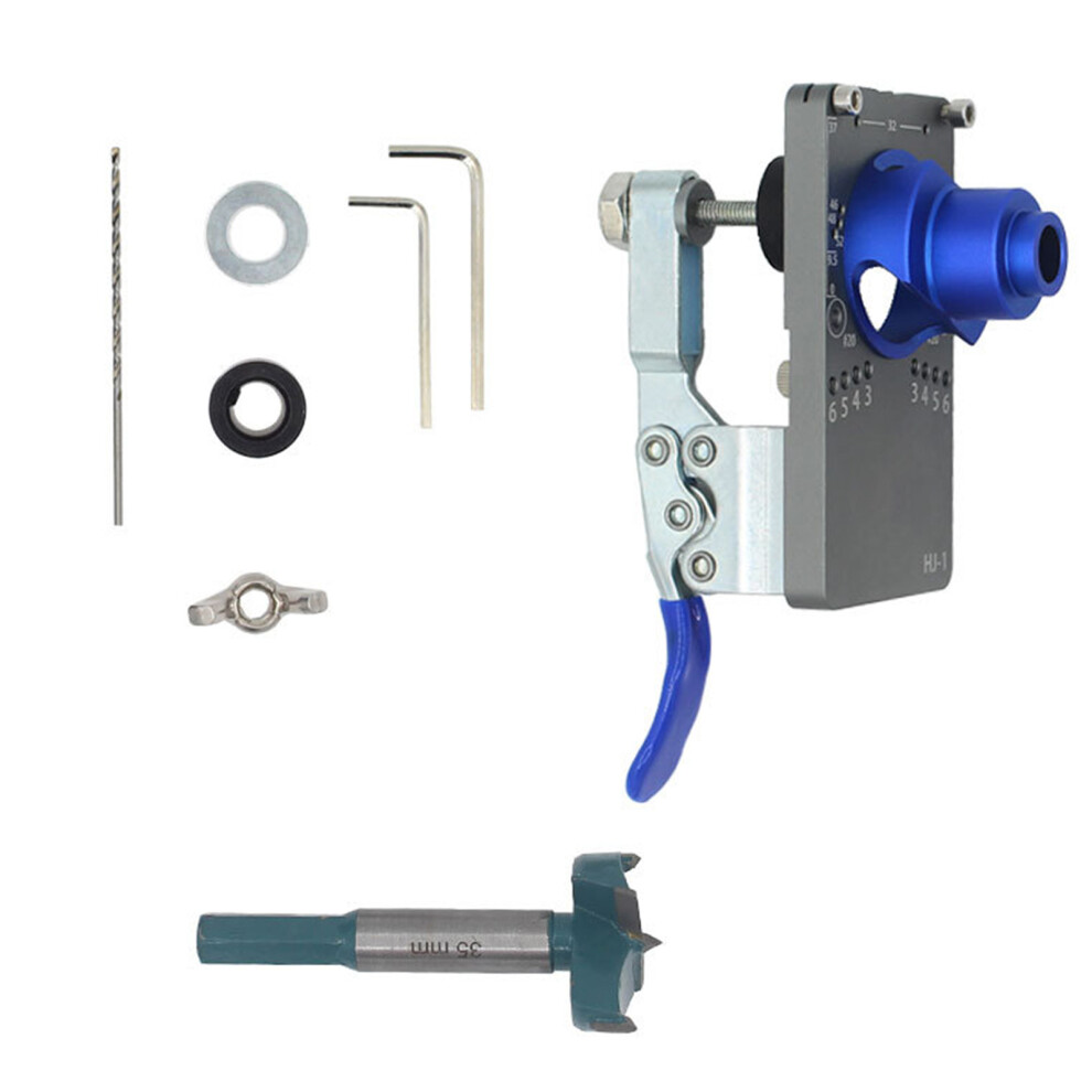 35Mm Hinge Drilling Jig Hole Guide-Simple Hinge 35Mm 7696000244006