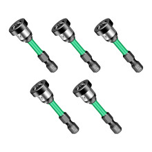 5Pcs Magnetic Positioning Screwdriver Bits Drywall Screw Setter
