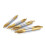 7Pcs Center Drill Bits Set High Speed Steel Center Drill Bits 5