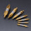 7Pcs Center Drill Bits Set High Speed Steel Center Drill Bits 7