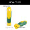 Pack Of 5 Ergonomic Nonslip File Handle-Mini two color rubbe 6