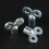 4pcs/set Radiator Bleeder Wrench Key HVAC-Extended four corner 7